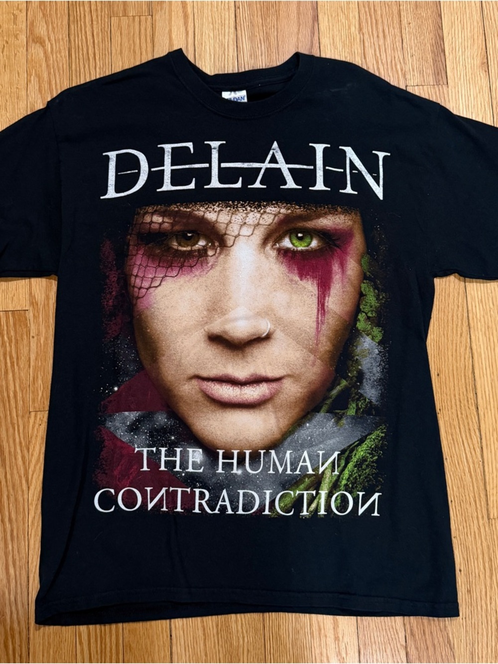 Delain 'The Human Contradiction' Short Sleeve Band Tee
